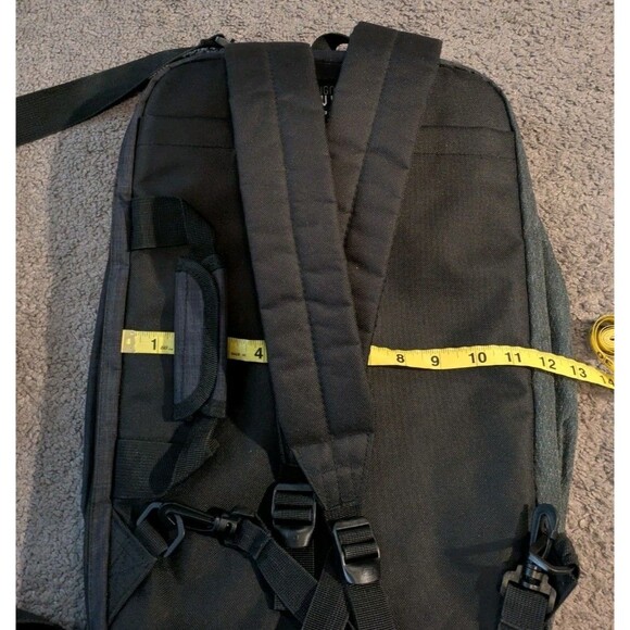 Solo New York Velocity Hybrid Backpack to Briefcase Black / Gray Bag ACV330-4 - Picture 6 of 7